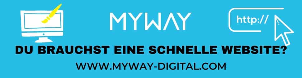 Tipp Schnelles Webdesign MYWAY digital Doreen Ullrich