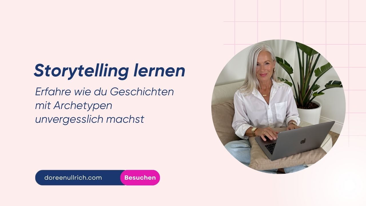 Storytelling lernen - Doreen mit Laptop